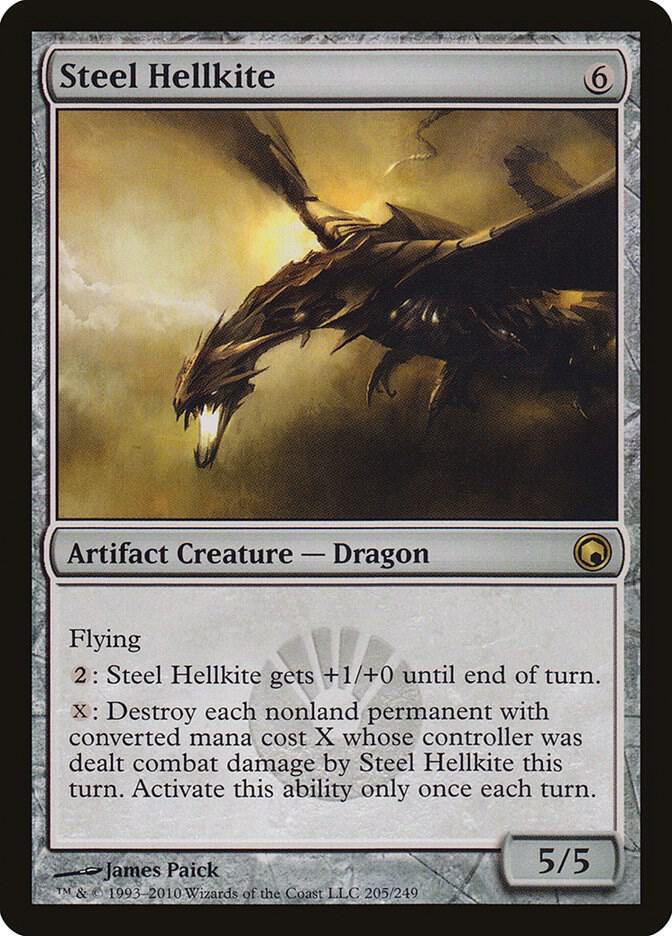 Steel Hellkite 205/249 (Scars of Mirrodin)  | Good Games Morley