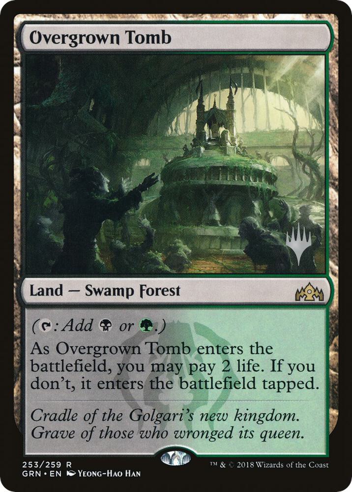 Overgrown Tomb 253p/84 (Promo Pack: Throne of Eldraine)  | Good Games Morley