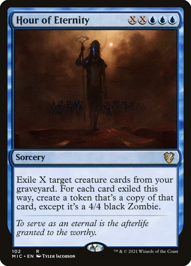 Hour of Eternity 102/38 (Commander: Innistrad: Midnight Hunt)  | Good Games Morley