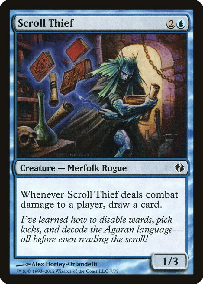 Scroll Thief [Duel Decks: Venser vs. Koth] | Good Games Morley