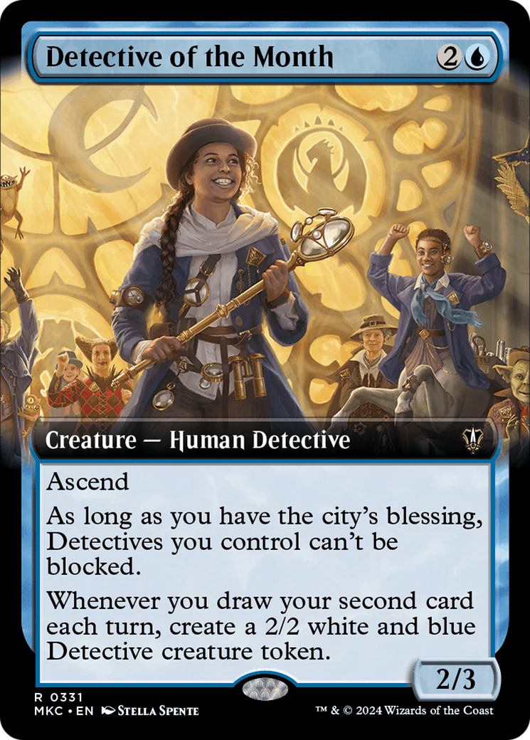 Detective of the Month (Extended Art) [Murders at Karlov Manor Commander] | Good Games Morley