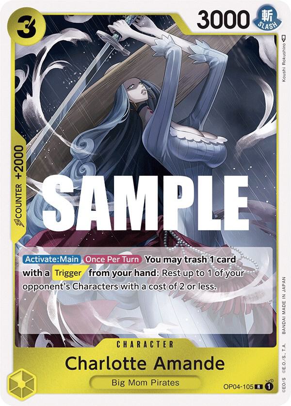 Charlotte Amande OP04-105 (Kingdoms of Intrigue)  - Foil | Good Games Morley