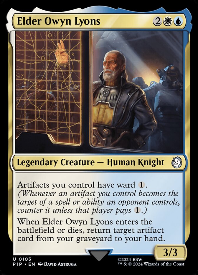 Elder Owyn Lyons 103/326 (Universes Beyond: Fallout)  | Good Games Morley