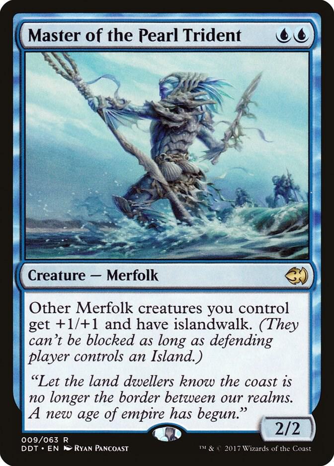 Master of the Pearl Trident 9/63 (Duel Decks: Merfolk vs. Goblins)  | Good Games Morley
