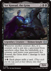 Syr Konrad, the Grim [Duskmourn: House of Horror Commander] | Good Games Morley