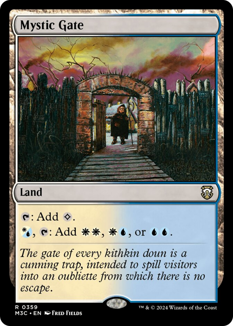 Mystic Gate (Ripple Foil) [Modern Horizons 3 Commander] | Good Games Morley
