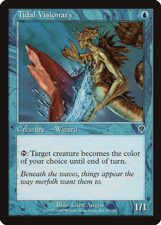 Tidal Visionary 80/350 (Invasion)  - Foil | Good Games Morley