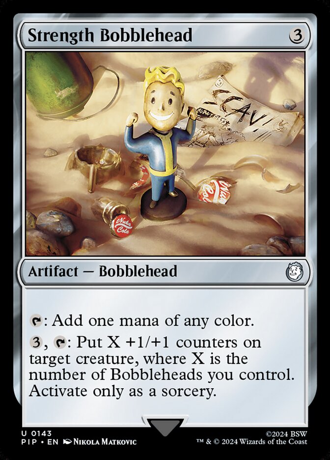 Strength Bobblehead 143 (Universes Beyond: Fallout)  | Good Games Morley