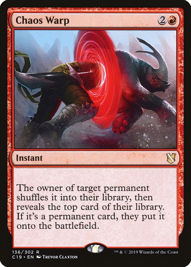Chaos Warp 136/302 (Commander 2019)  | Good Games Morley