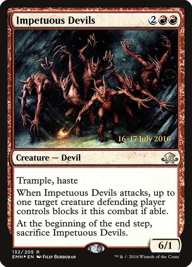 Impetuous Devils [Eldritch Moon Prerelease Promos] | Good Games Morley