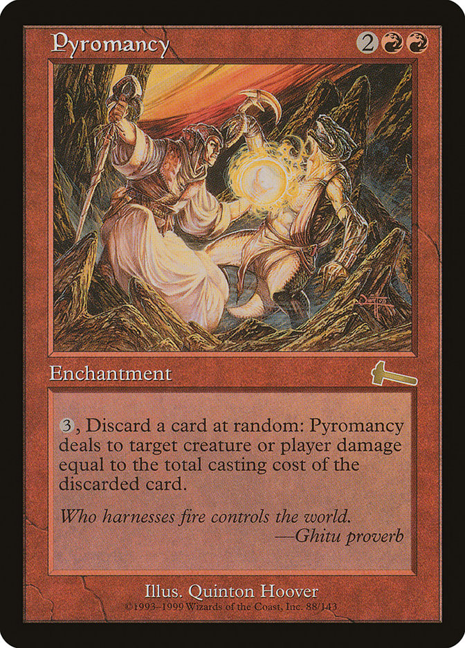 Pyromancy 88/143 (Urza's Legacy)  | Good Games Morley
