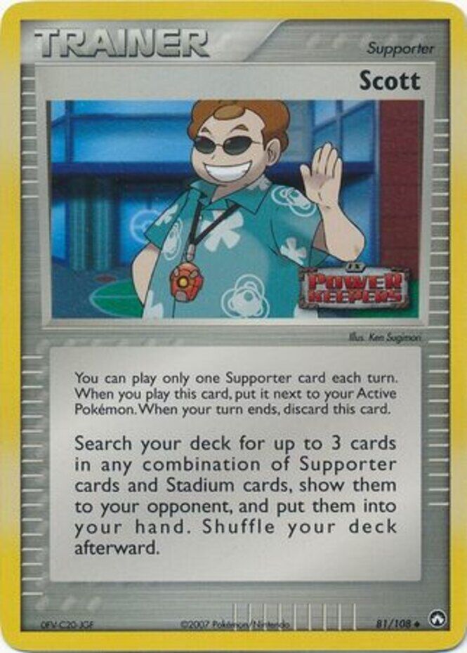 Scott (81/108) (Stamped) [EX: Power Keepers] | Good Games Morley