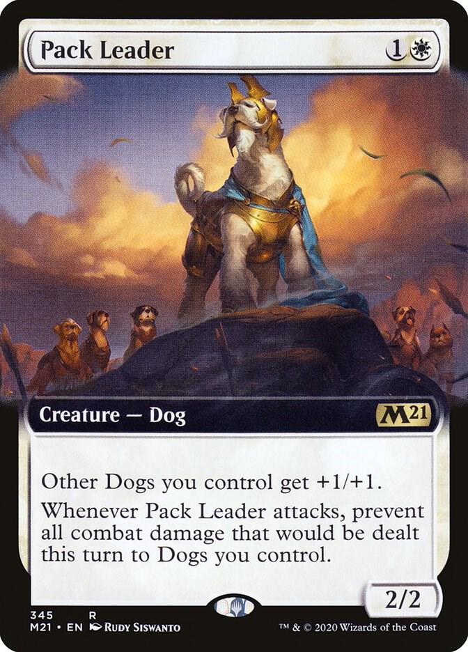 Pack Leader 345 (Core Set 2021)  - Extended Art Foil | Good Games Morley
