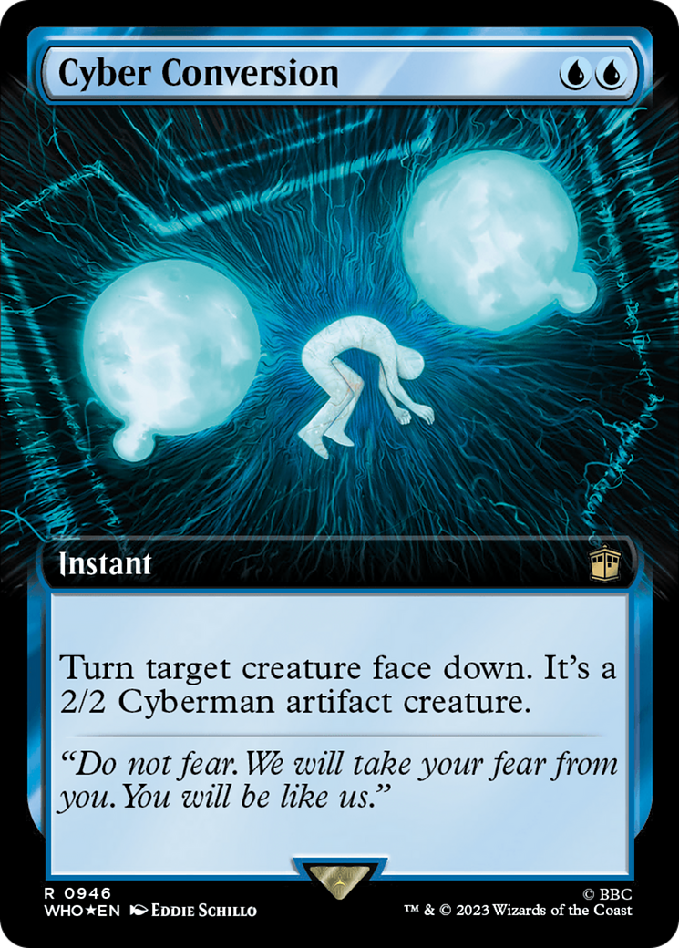 Cyber Conversion (Extended Art) (Surge Foil) [Doctor Who] | Good Games Morley