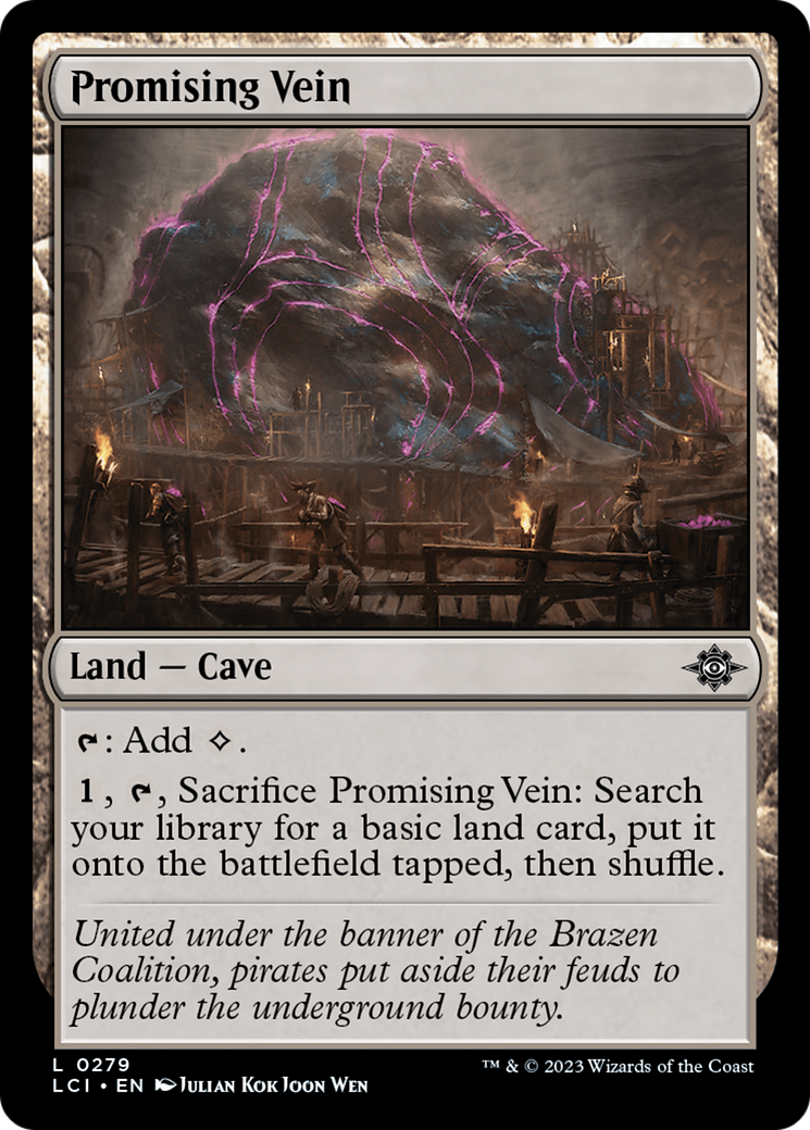 Promising Vein [The Lost Caverns of Ixalan] | Good Games Morley