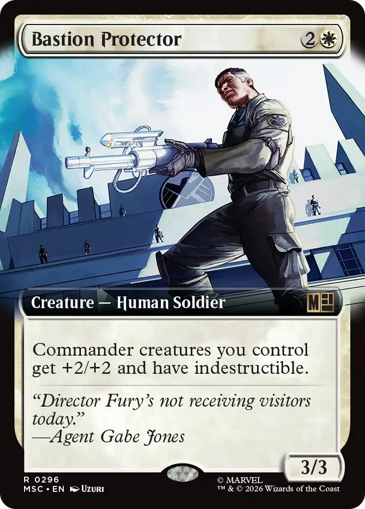 Bastion Protector (Extended Art) [Marvel Super Heroes Commander] | Good Games Morley