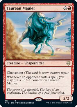 Taurean Mauler 143/62 (Commander: Adventures in the Forgotten Realms)  | Good Games Morley