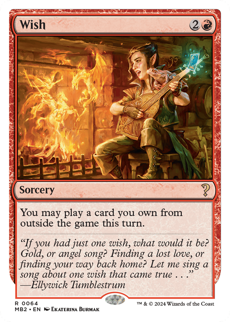 Wish (White Border) [Mystery Booster 2] | Good Games Morley