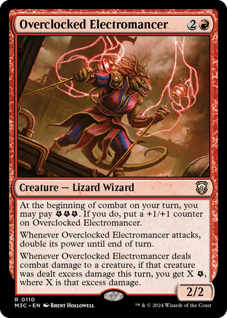 Overclocked Electromancer [Modern Horizons 3 Commander] | Good Games Morley
