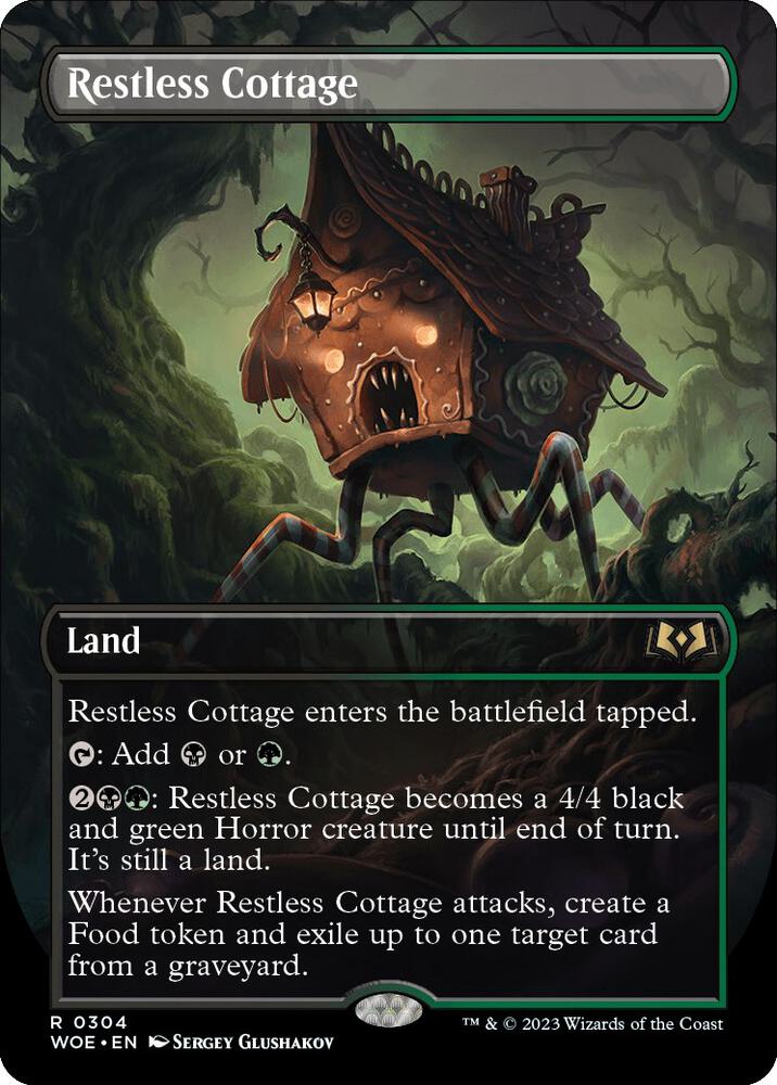 Restless Cottage 304/276 (Wilds of Eldraine)  - Borderless | Good Games Morley