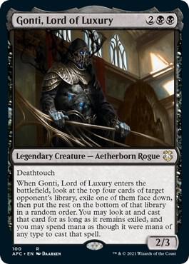 Gonti Lord of Luxury 100/62 (Commander: Adventures in the Forgotten Realms)  | Good Games Morley