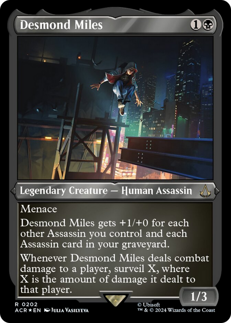 Desmond Miles (Foil Etched) [Assassin's Creed] | Good Games Morley