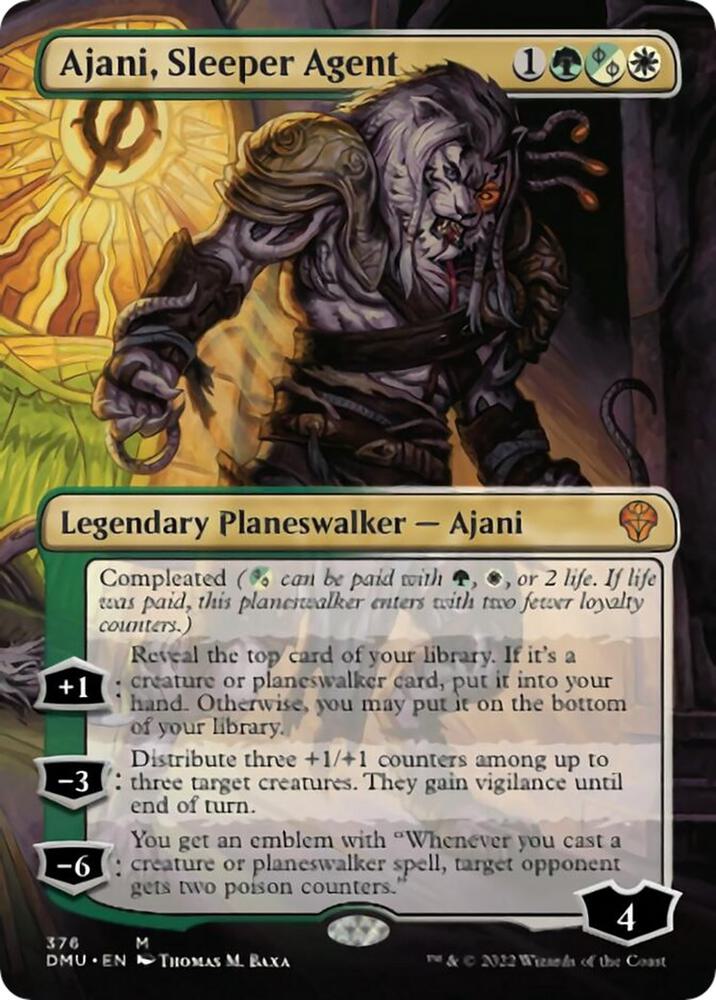 Ajani Sleeper Agent 376 376/281 (Dominaria United)  - Foil | Good Games Morley