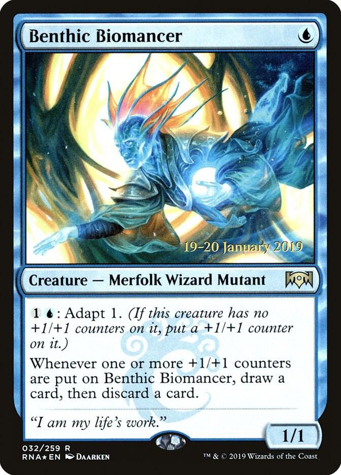 Benthic Biomancer 32s/81 (Prerelease Cards)  - Foil | Good Games Morley