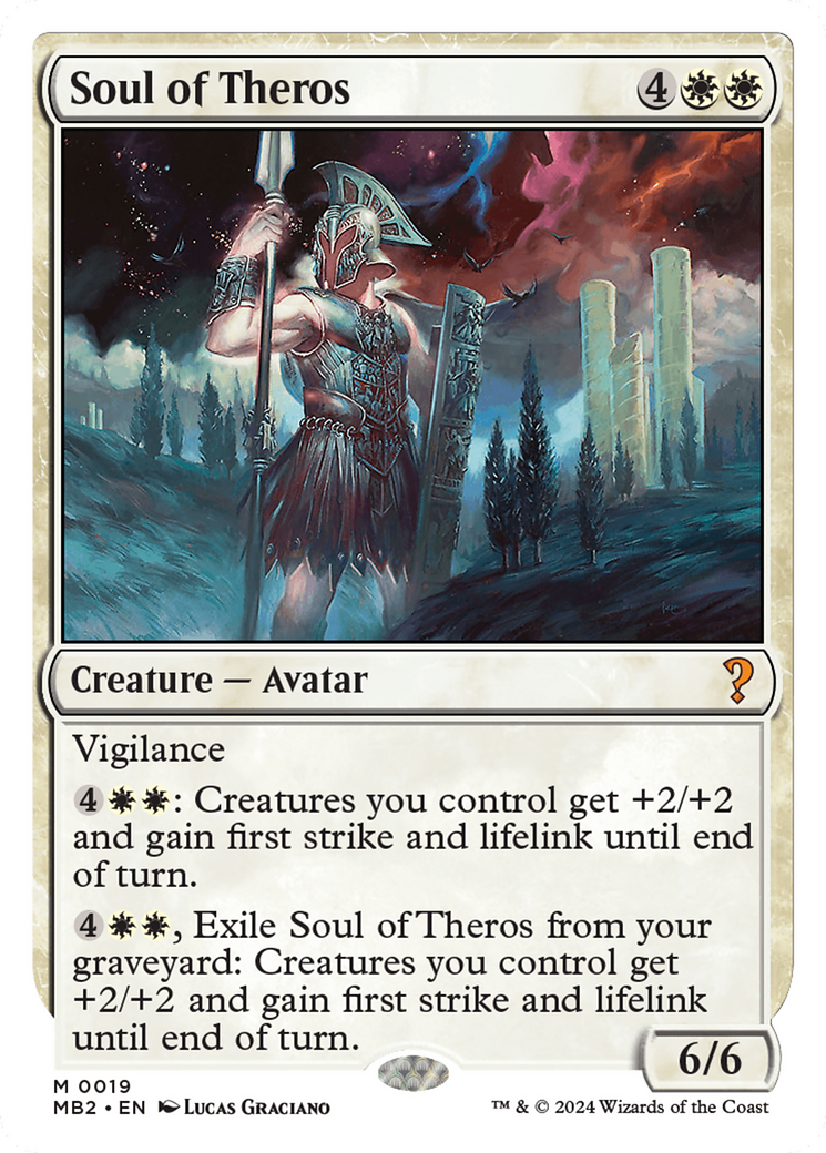 Soul of Theros (White Border) [Mystery Booster 2] | Good Games Morley