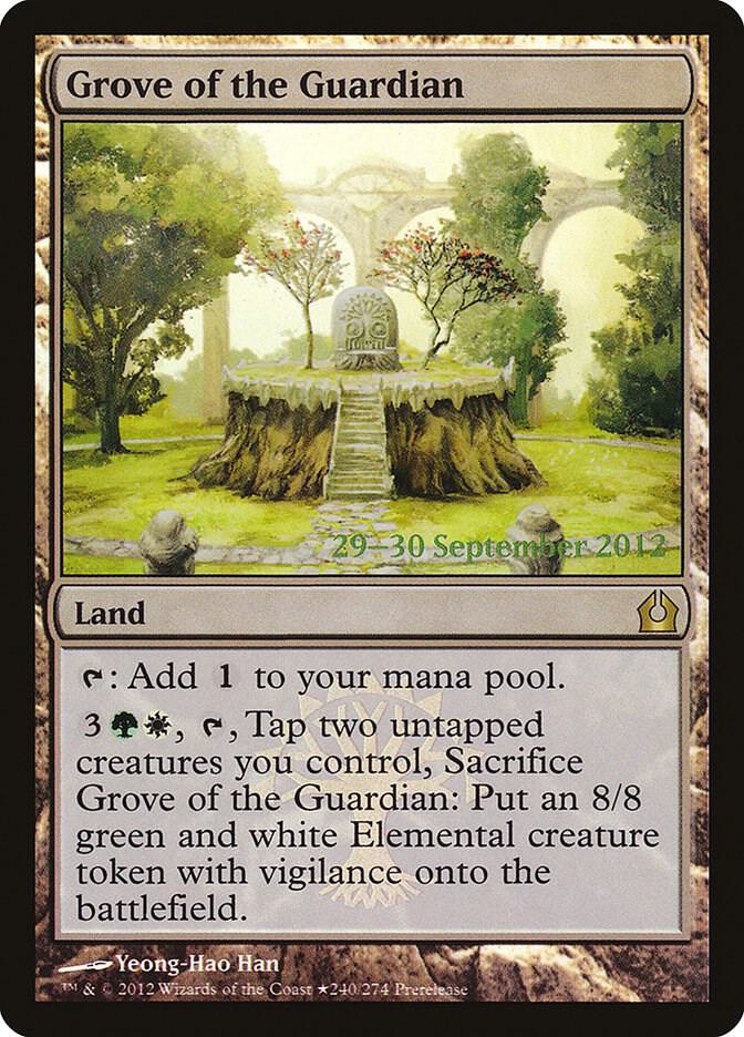 Grove of the Guardian 240★/10 (Prerelease Cards)  - Foil | Good Games Morley
