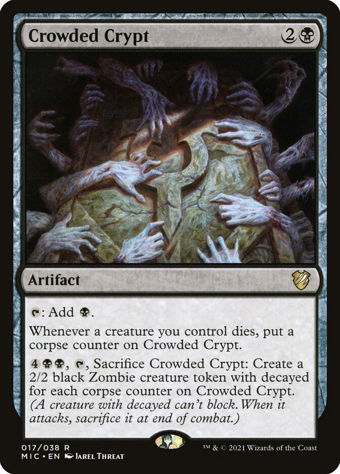 Crowded Crypt 17/38 (Commander: Innistrad: Midnight Hunt)  | Good Games Morley