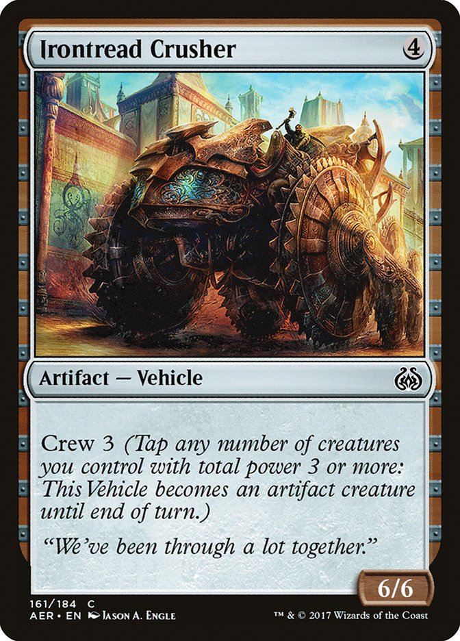 Irontread Crusher [Aether Revolt] | Good Games Morley