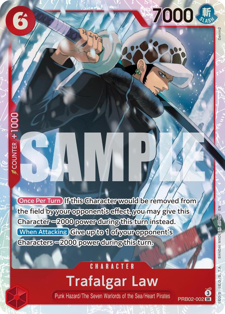 Trafalgar Law PRB02-002 (Premium Booster -The Best- Vol. 2)  - Foil | Good Games Morley