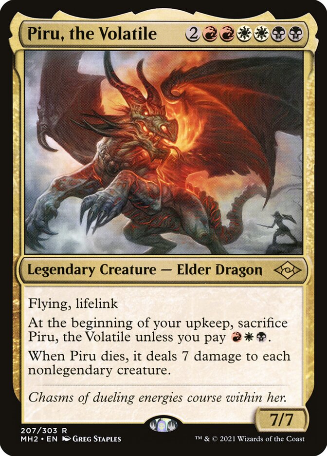 Piru the Volatile 207 (Modern Horizons 2)  | Good Games Morley