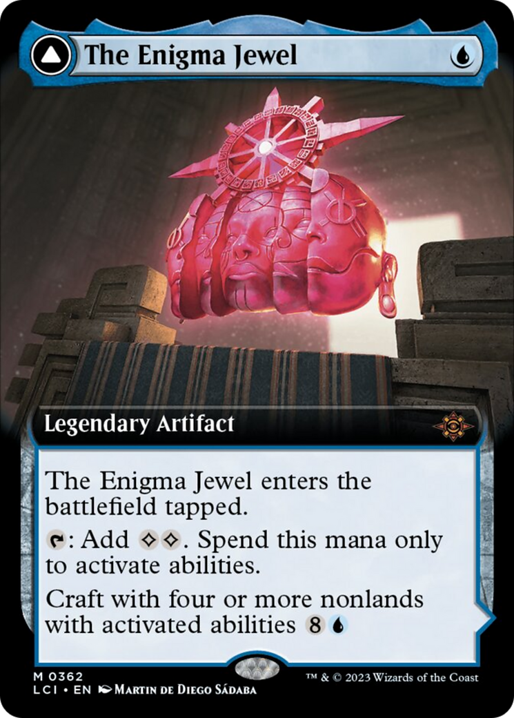 The Enigma Jewel // Locus of Enlightenment (Extended Art) [The Lost Caverns of Ixalan] | Good Games Morley