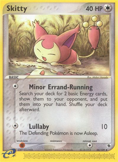 Skitty (44/109) [EX: Ruby & Sapphire] | Good Games Morley