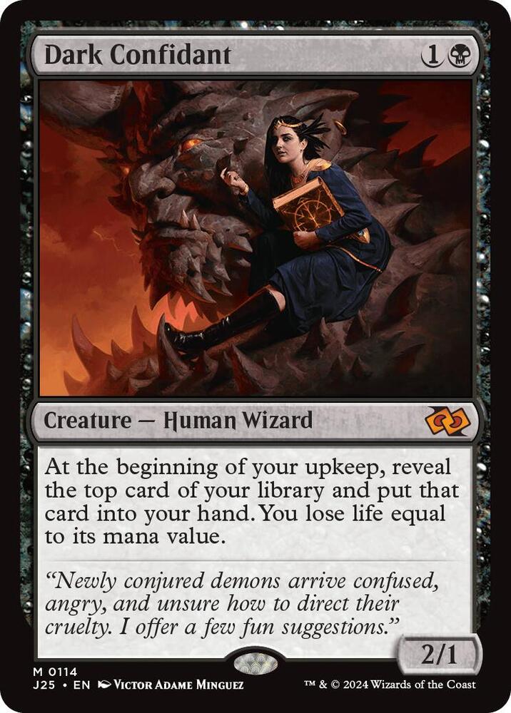 Dark Confidant 114/779 (Foundations Jumpstart)  | Good Games Morley