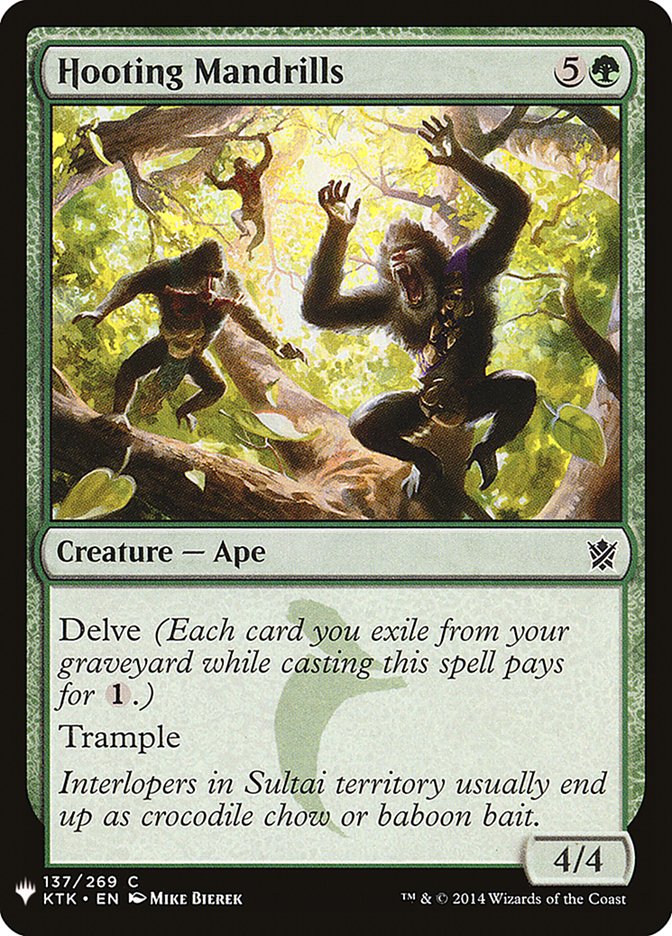 Hooting Mandrills [Mystery Booster] | Good Games Morley