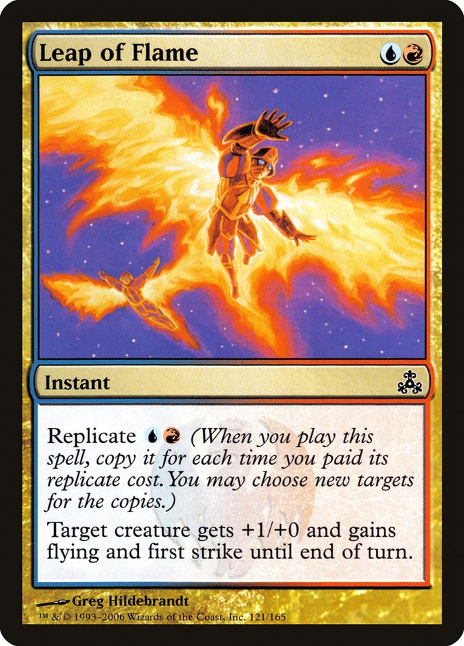 Leap of Flame 121/165 (Guildpact)  | Good Games Morley
