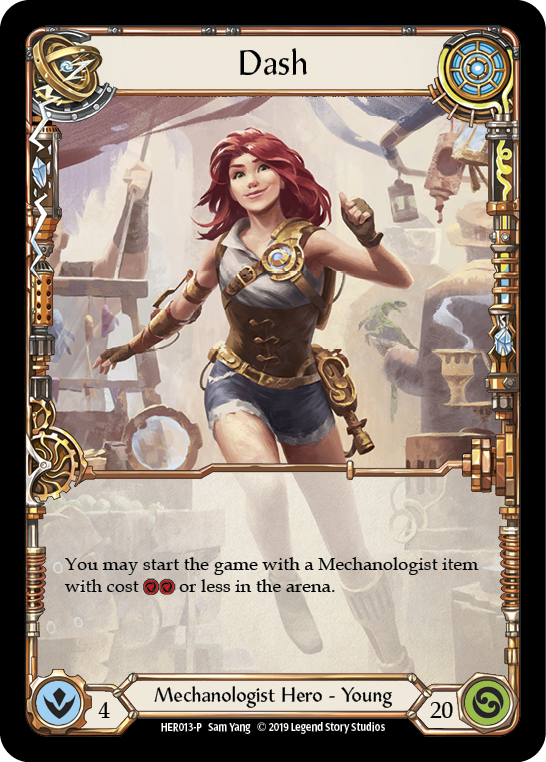 Dash [HER013-P] (Promo)  1st Edition Rainbow Foil | Good Games Morley