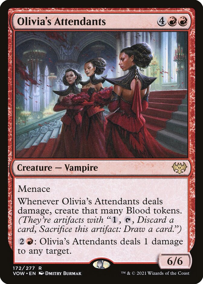 Olivia's Attendants 172/277 (Innistrad: Crimson Vow)  | Good Games Morley