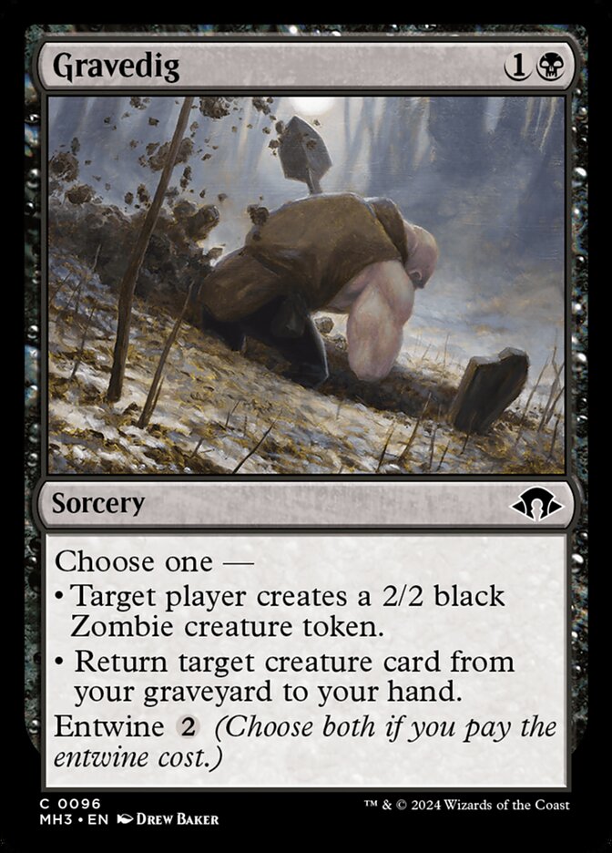 Gravedig 96/319 (Modern Horizons 3)  - Foil | Good Games Morley