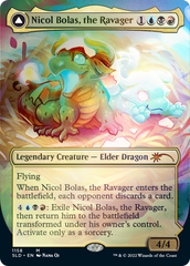 Nicol Bolas, the Ravager // Nicol Bolas, the Arisen (Borderless) [Secret Lair: From Cute to Brute] | Good Games Morley