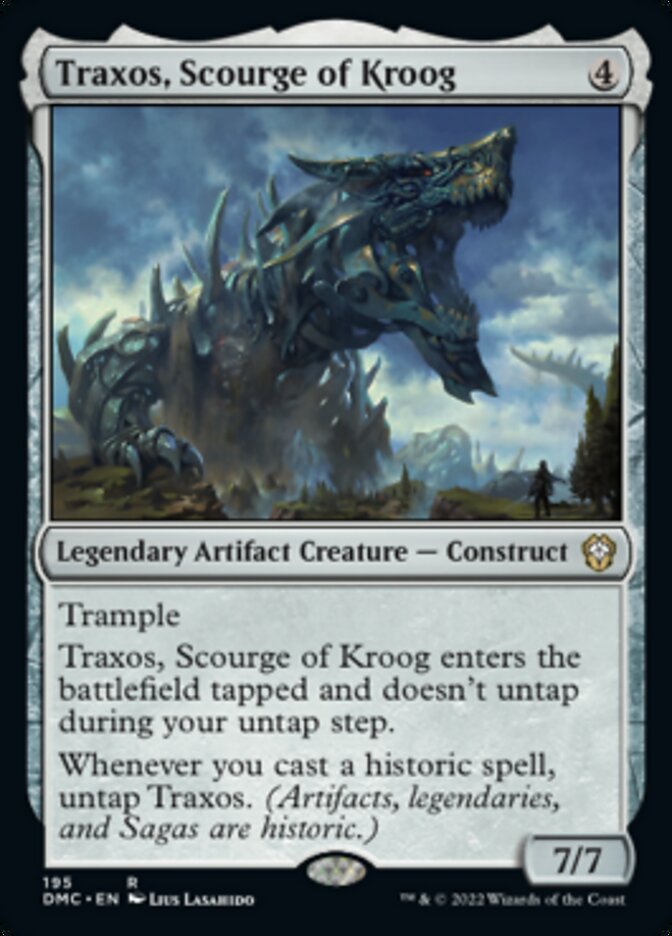 Traxos, Scourge of Kroog [Dominaria United Commander] | Good Games Morley