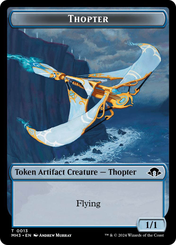 Thopter Token [Modern Horizons 3 Tokens] | Good Games Morley