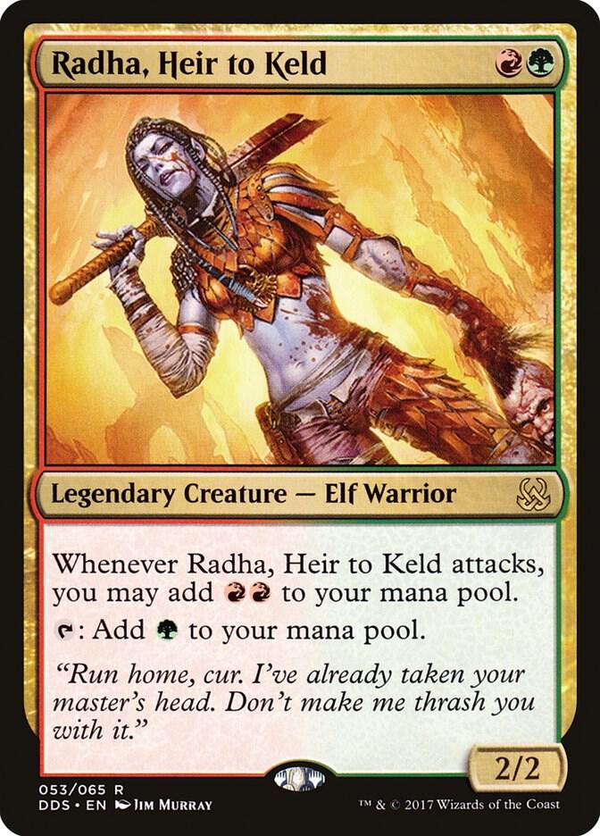 Radha, Heir to Keld 53/65 (Duel Decks: Mind vs. Might)  | Good Games Morley