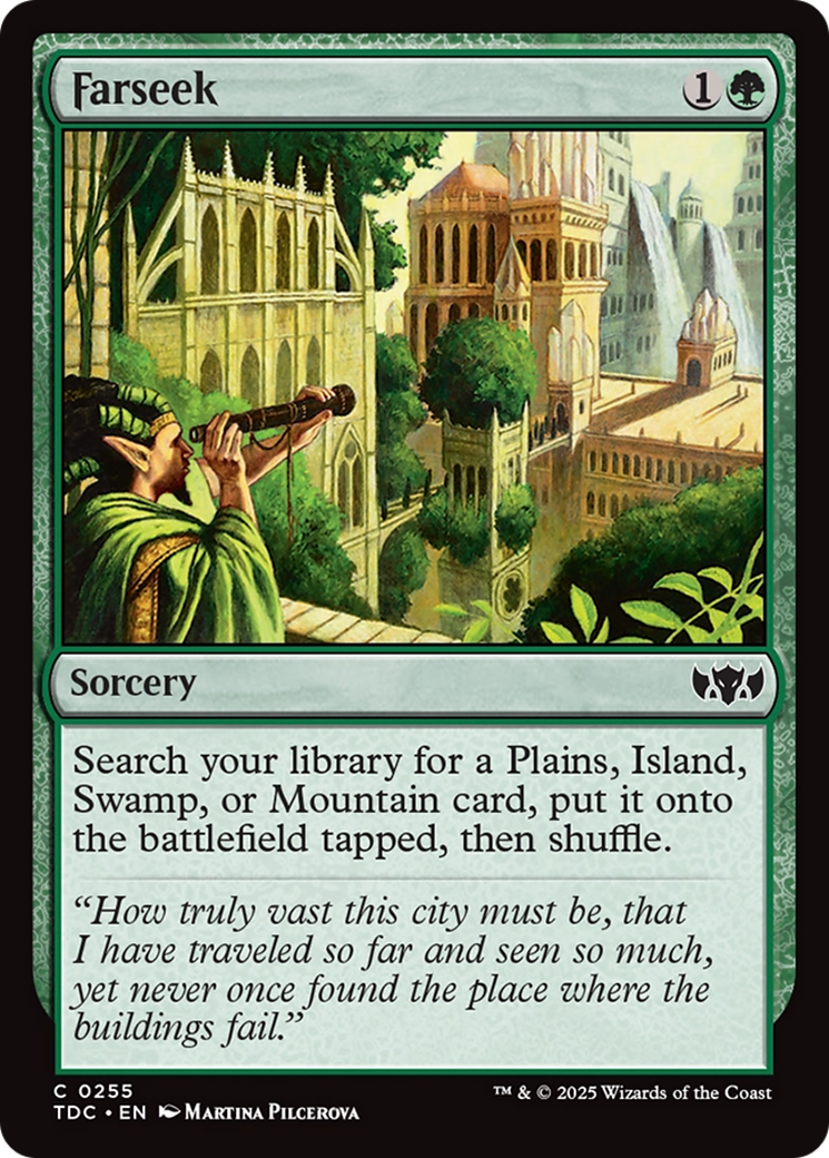 Farseek [Tarkir: Dragonstorm Commander] | Good Games Morley