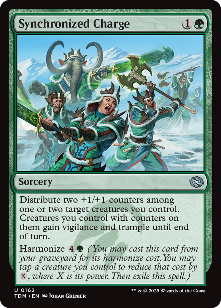Synchronized Charge [Tarkir: Dragonstorm] | Good Games Morley