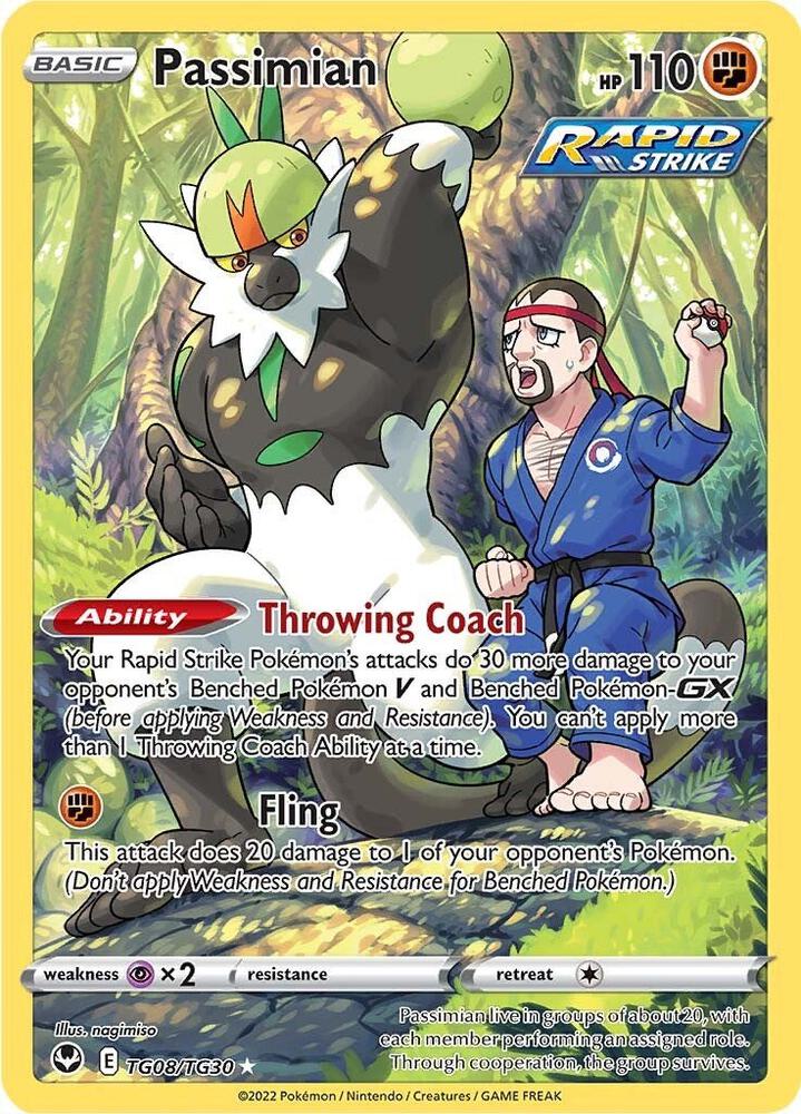 Passimian TG08/TG30 (SWSH12: Silver Tempest Trainer Gallery)  - Holofoil | Good Games Morley