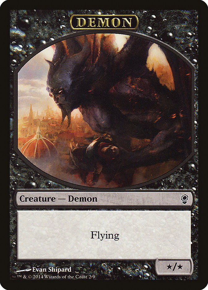 Demon Token [Conspiracy Tokens] | Good Games Morley